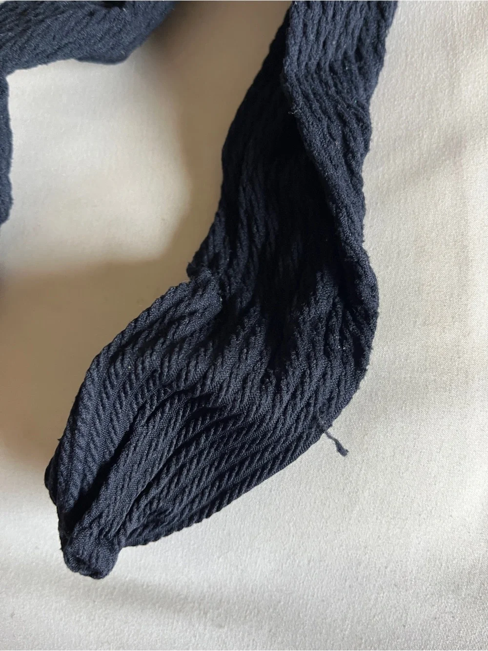 Navy Dark Blue Textured Cable Knit Footed Tights Stockings Stretch Hosiery